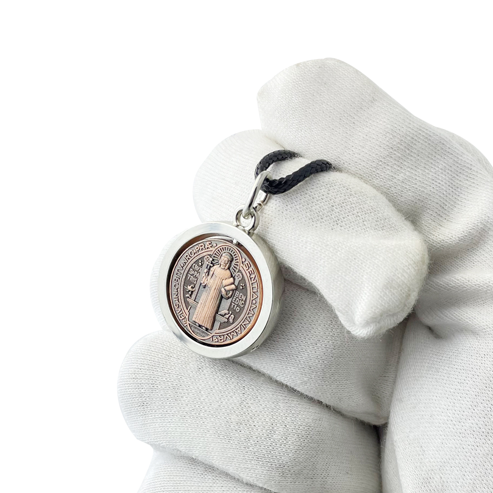 Necklace Pendant - Neue St. Benedikt Medaillen-Halskette Katholisches Schutzkreuz-Anhänger
