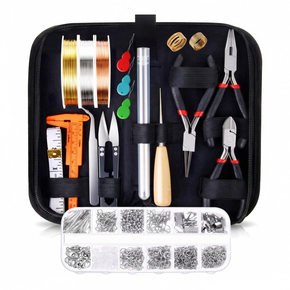Jewelry Repair & Watches Photos - Professionelles tragbares Werkzeugset für Perlenarbeiten und