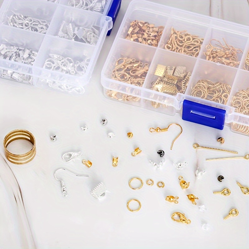 Jewelry Repair & Watches Photos - 1420-teiliges Schmuckzubehör-Set in 1 Box, Ohrring-Bastelset