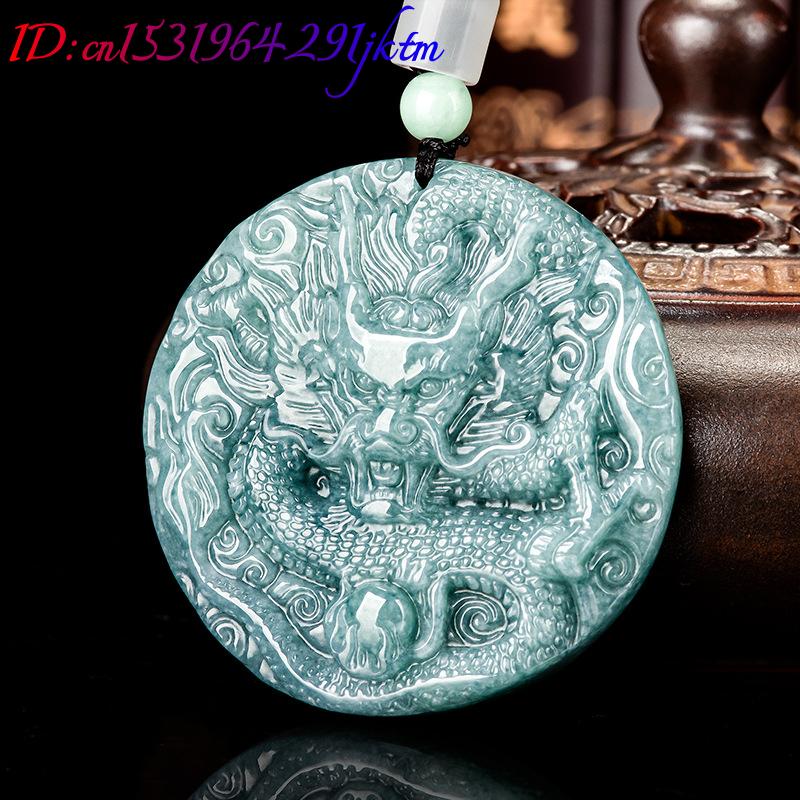 Burmesische Jadeit-Drachen-Anh – Necklace Pendant Bewertung und Preis