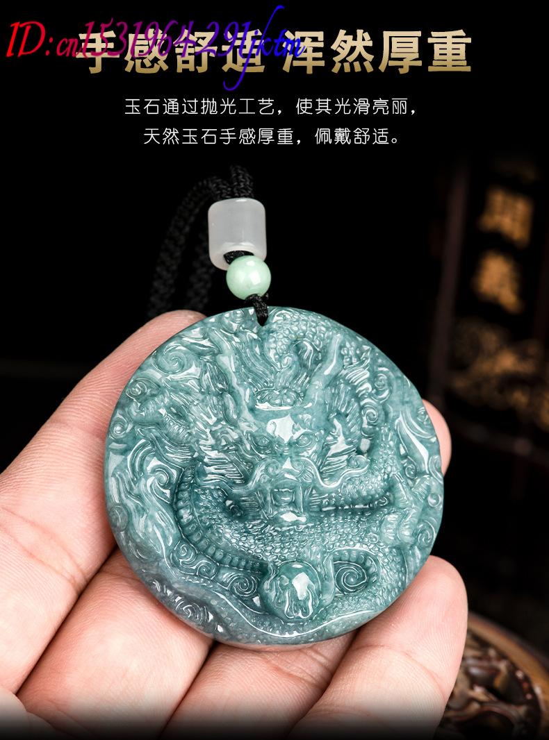 Burmesische Jadeit-Drachen-Anh – Necklace Pendant Bewertung und Preis