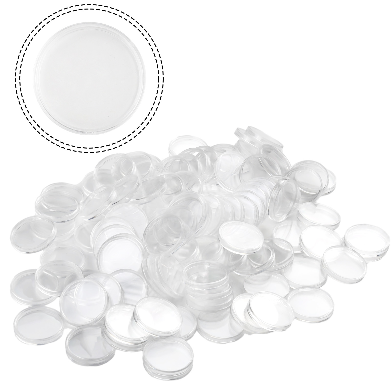 100 Transparente Kunststoff-Mü – Collectors Coins Jewelry & Watches Of Smithtown Reviews Bewertung und Preis