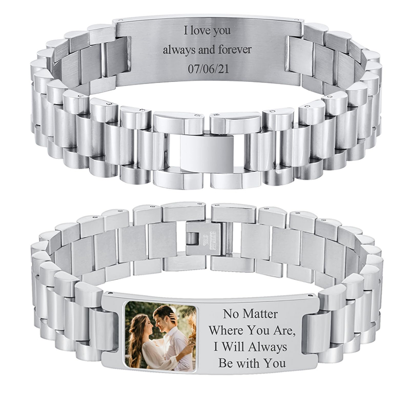 Benutzerdefiniertes Bild Text  – Jewelry Watches Men Bewertung und Preis