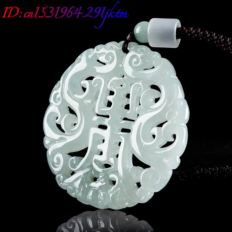 Burmesische Jadeit-Drachen-Anh – Necklace Pendant Bewertung und Preis