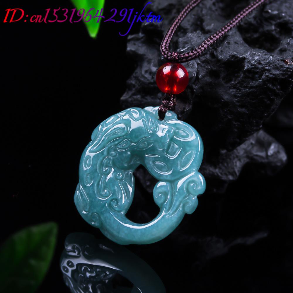 Burmesischer Jadeit Pixiu Anhä – Necklace Pendant Bewertung und Preis
