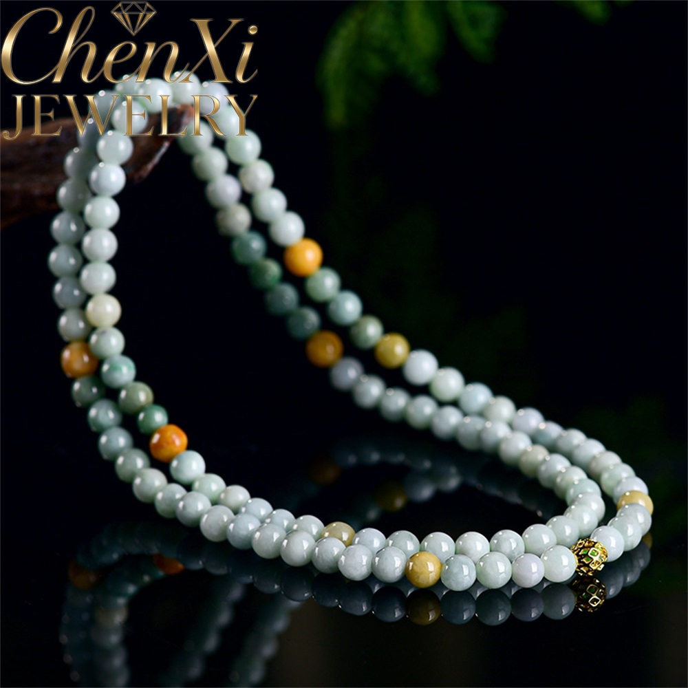 Natürliche Myanmar Jadeit-Hals – Luxury Gifts Jewelry & Watches Namfleg Mostar Bewertung und Preis