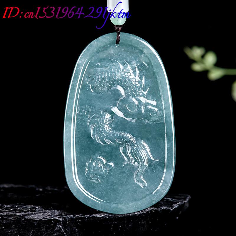 Burmesische Jadeit-Drachen-Anh – Necklace Pendant Bewertung und Preis