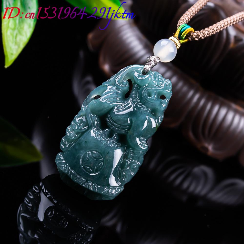 Burmesischer Jadeit Pixiu Anhä – Necklace Pendant Bewertung und Preis