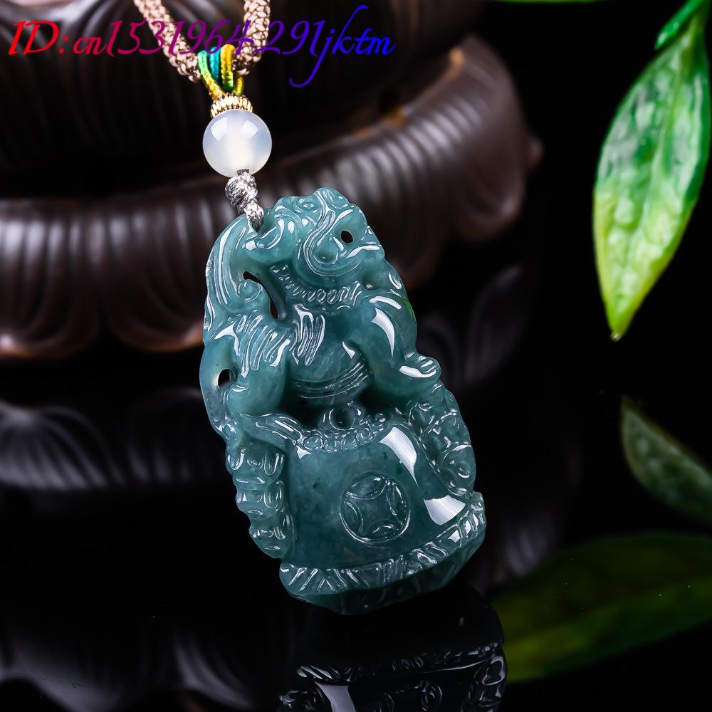 Burmesischer Jadeit Pixiu Anhä – Necklace Pendant Bewertung und Preis