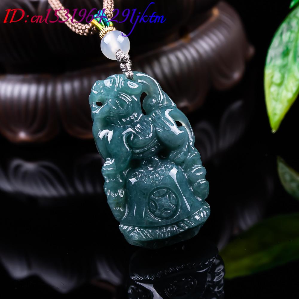 Burmesischer Jadeit Pixiu Anhä – Necklace Pendant Bewertung und Preis