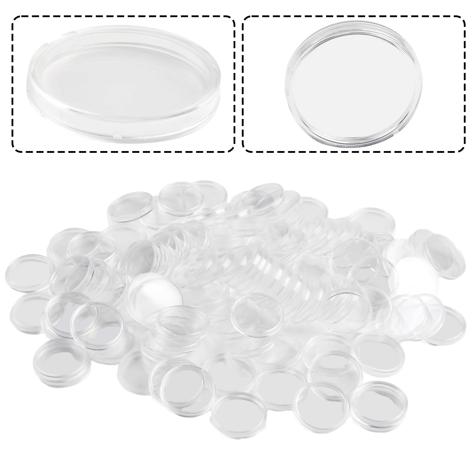 100 Stück transparente runde M – Collectors Coins Jewelry & Watches Of Smithtown Reviews Bewertung und Preis