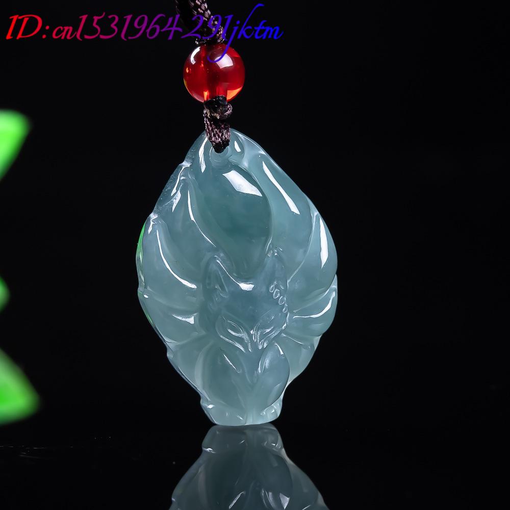 Natürliche burmesische Jadeit- – Necklace Pendant Bewertung und Preis
