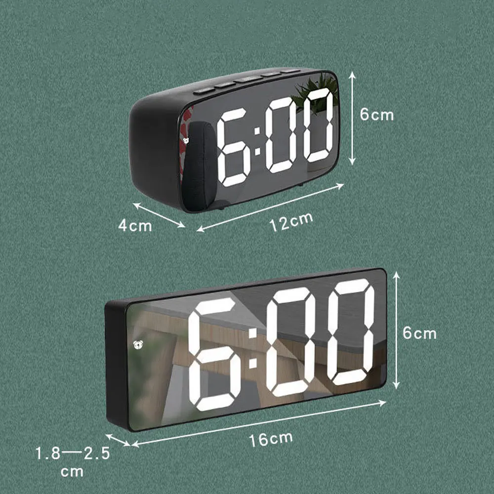Acryl Spiegel Wecker Elektroni – Moments Watches & Jewelry Vaughan Mills Bewertung und Preis