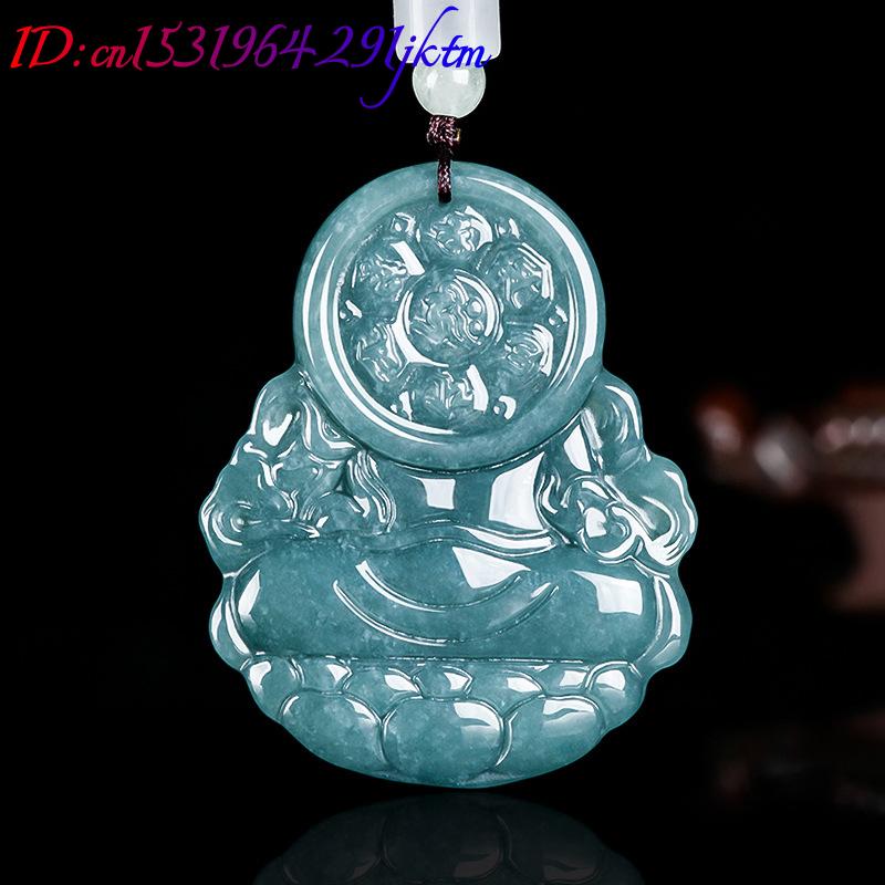 Burmesischer Jadeit Jambhala A – Necklace Pendant Bewertung und Preis