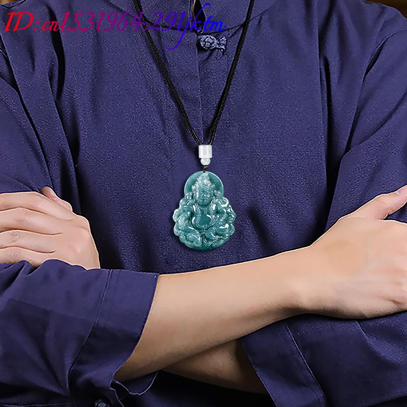 Burmesischer Jadeit Jambhala A – Necklace Pendant Bewertung und Preis